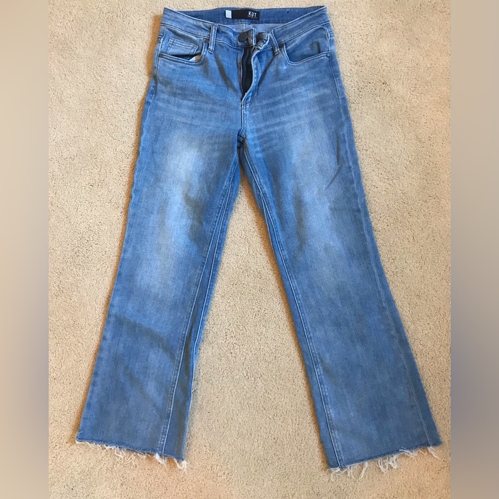 KUT from the Kloth KELSEY high rise ankle flare